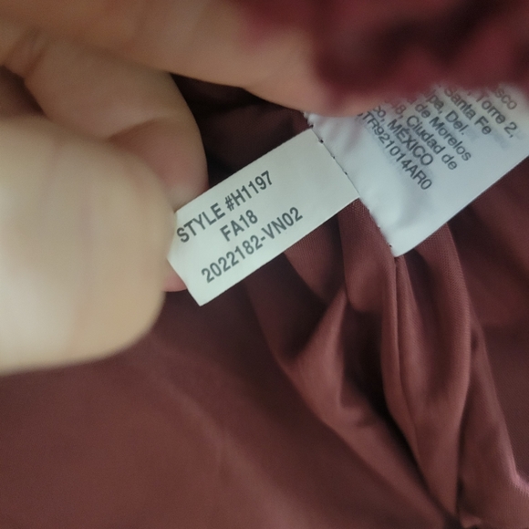 J. Crew mercantile Sherpa maroon vest - Picture 3 of 5